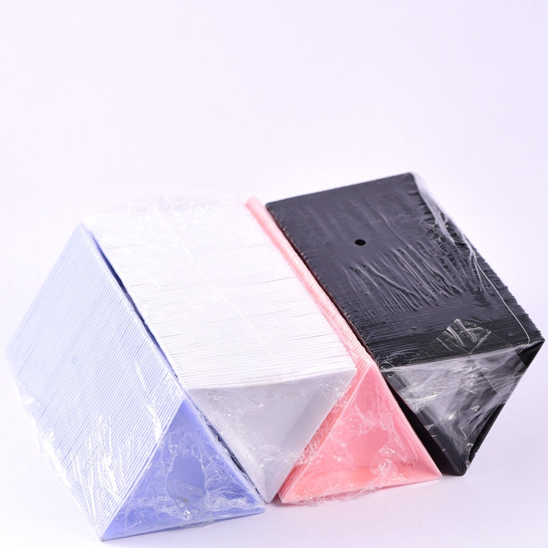 Triangular plate DIY nail art sticky diamond plate diamond painting diamond plate plastic decoration storage plate display plate